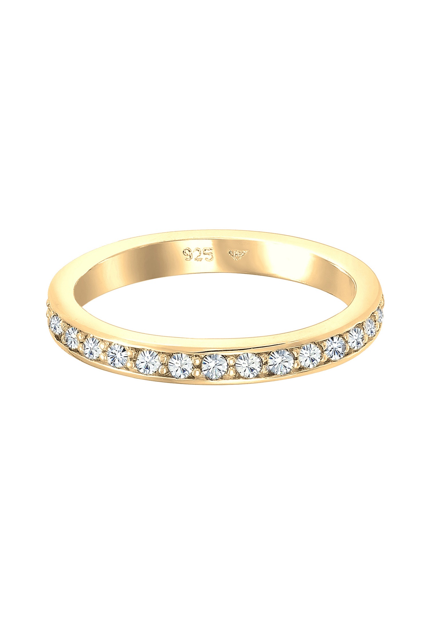 Elli Femmes bande Memoire avec cristaux en argent sterling 925
