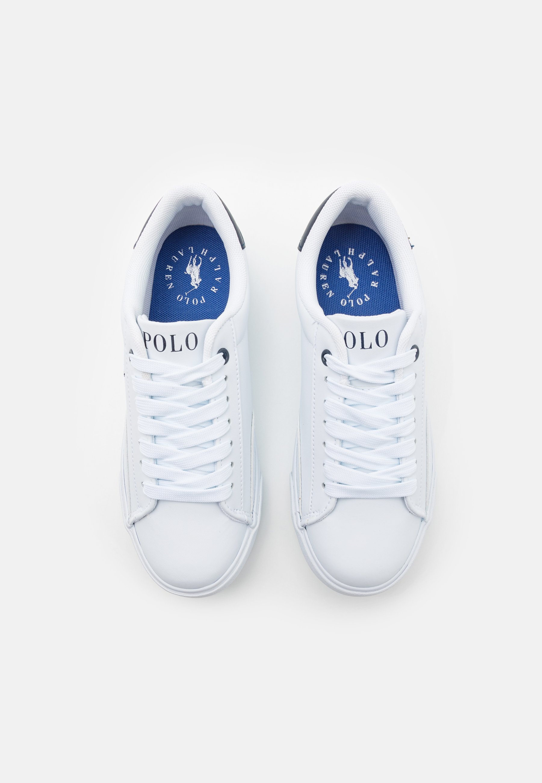 Polo Ralph Lauren THERON UNISEX - Sneaker - weiß/marineblau