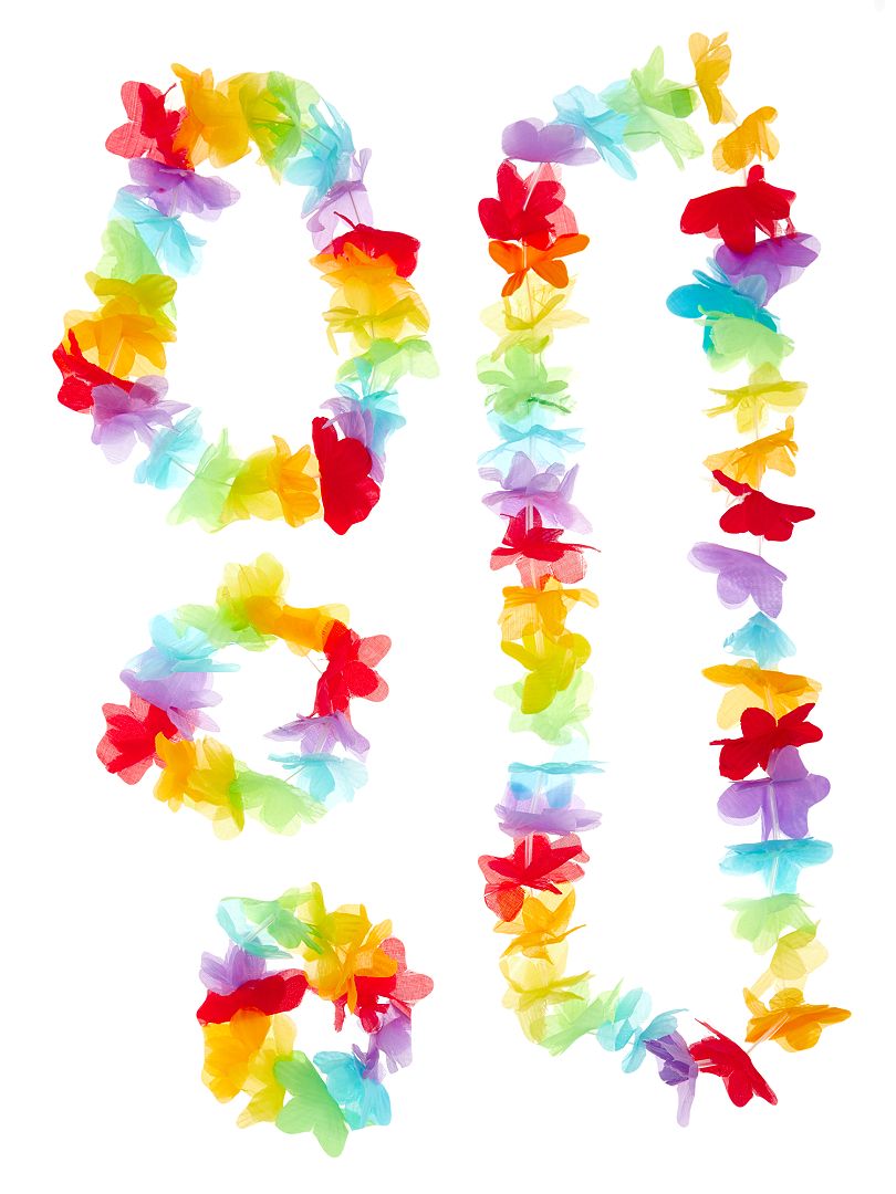 'Aloha'-set - Meerkleurig