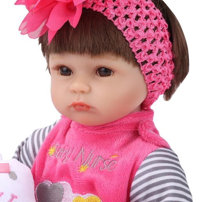 Reborn Baby Doll - Shinehalo - 45 cm - Ultrarealistinen - Ilmainen pullo - Syntymätodistus