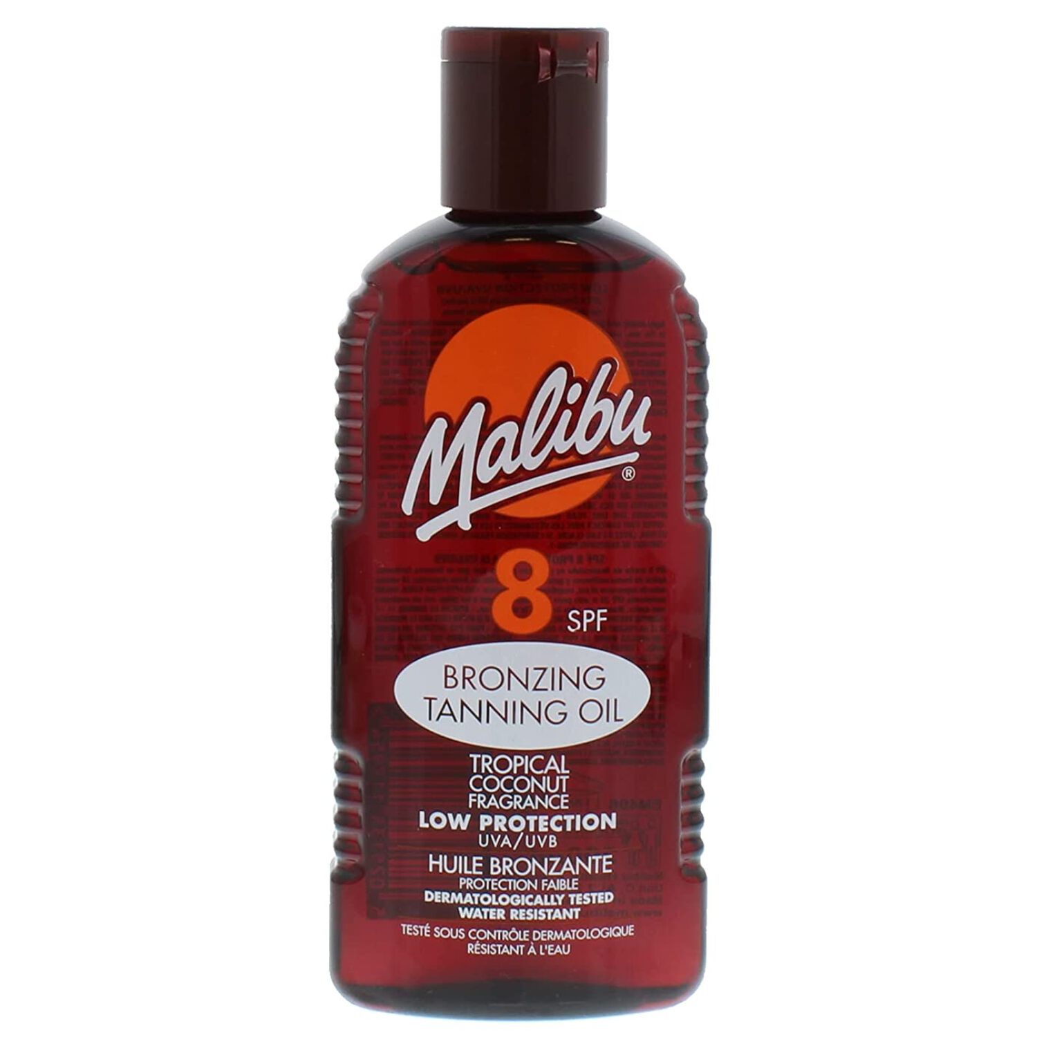 Λάδι μαυρίσματος Malibu Bronzing