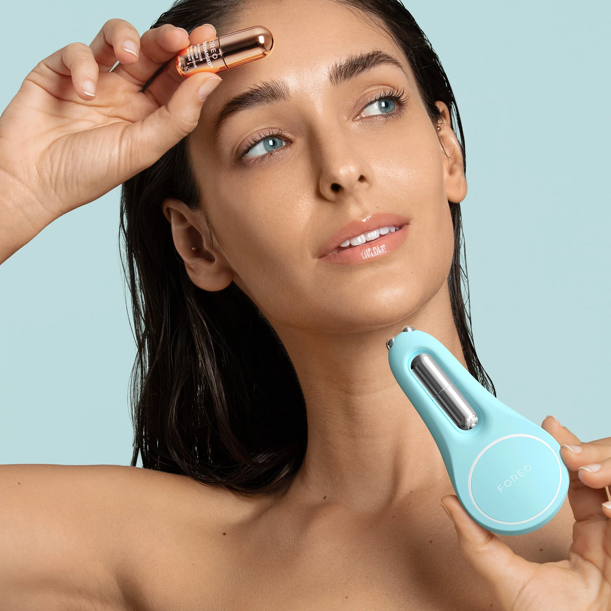 Viso SUPERCHARGED Eye & Lip Contour Booster - Contorno occhi antirughe, Contorno labbra antirughe