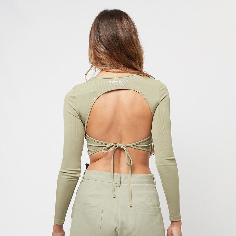Monochroom crop top