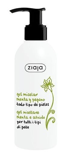 Micelarni čistilni gel s kumaro in meto Pene in geli za čiščenje obraza
