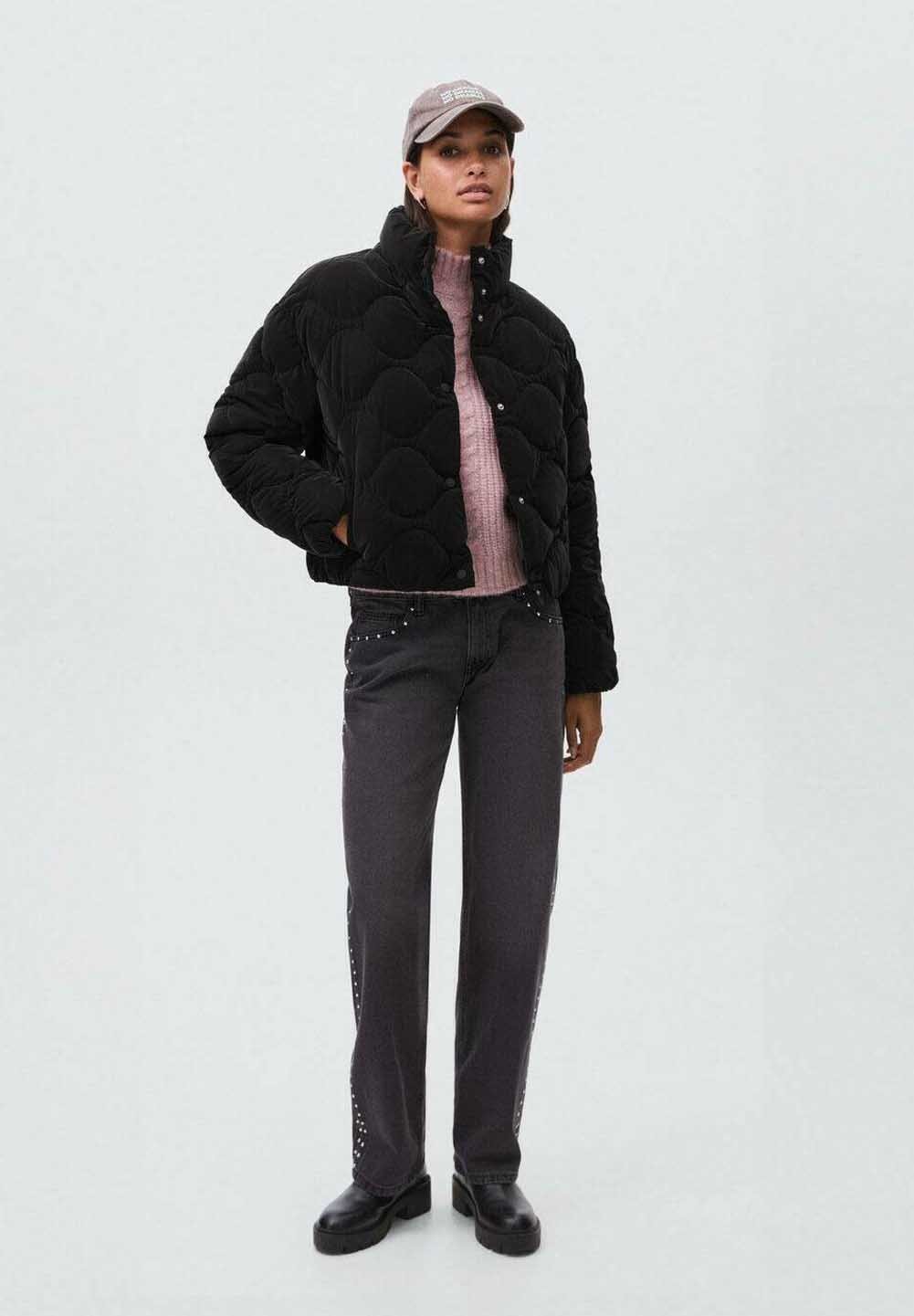 Mango Kids TEEN - Winterjas - zwart
