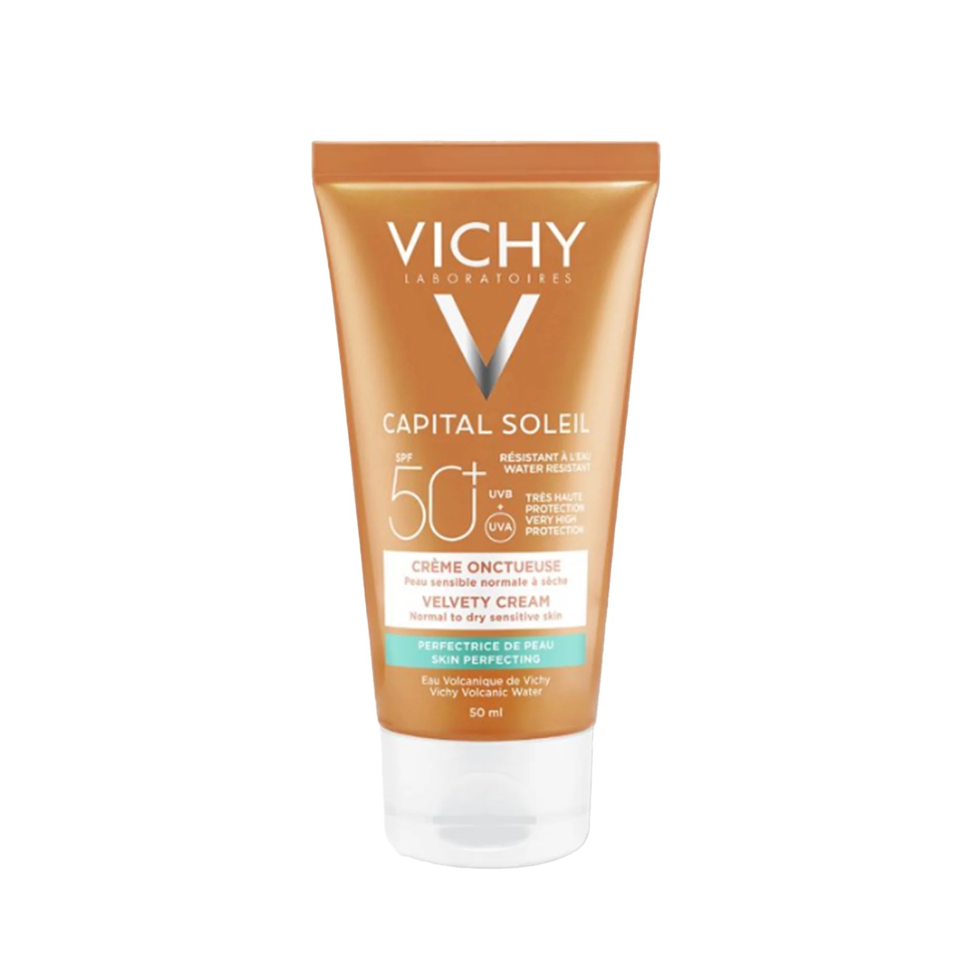 VICHY Vichy Idéal Soleil Crème Solaire Visage Veloutée SPF 50+ 50 ml