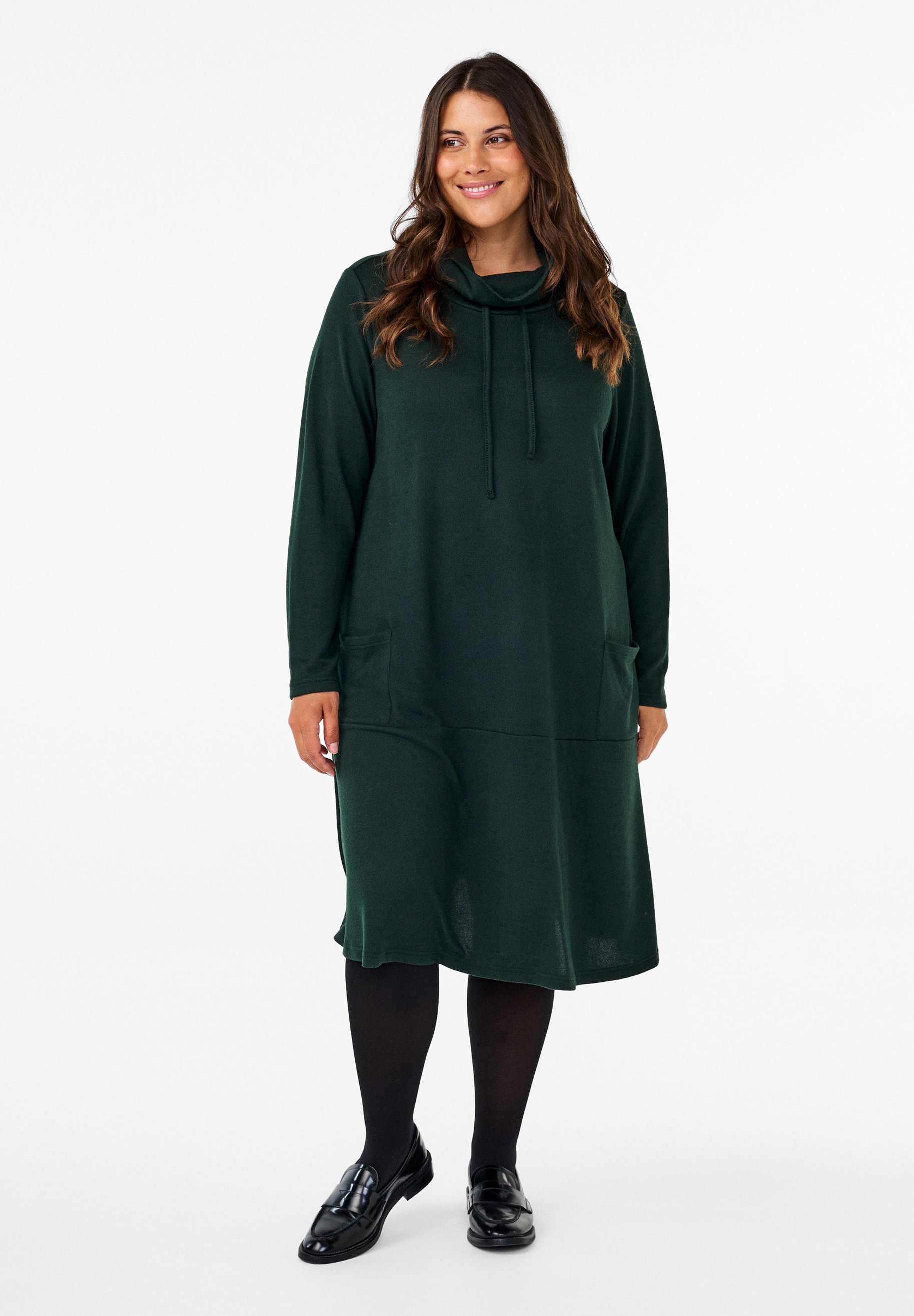 Zizzi Jumperjurk - scarabee mel