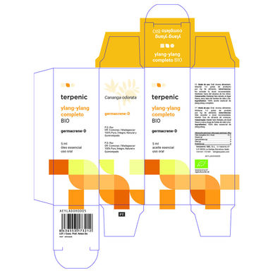 Terpeeninen ylang-ylangin eteerinen öljy 5 ml 5 ml