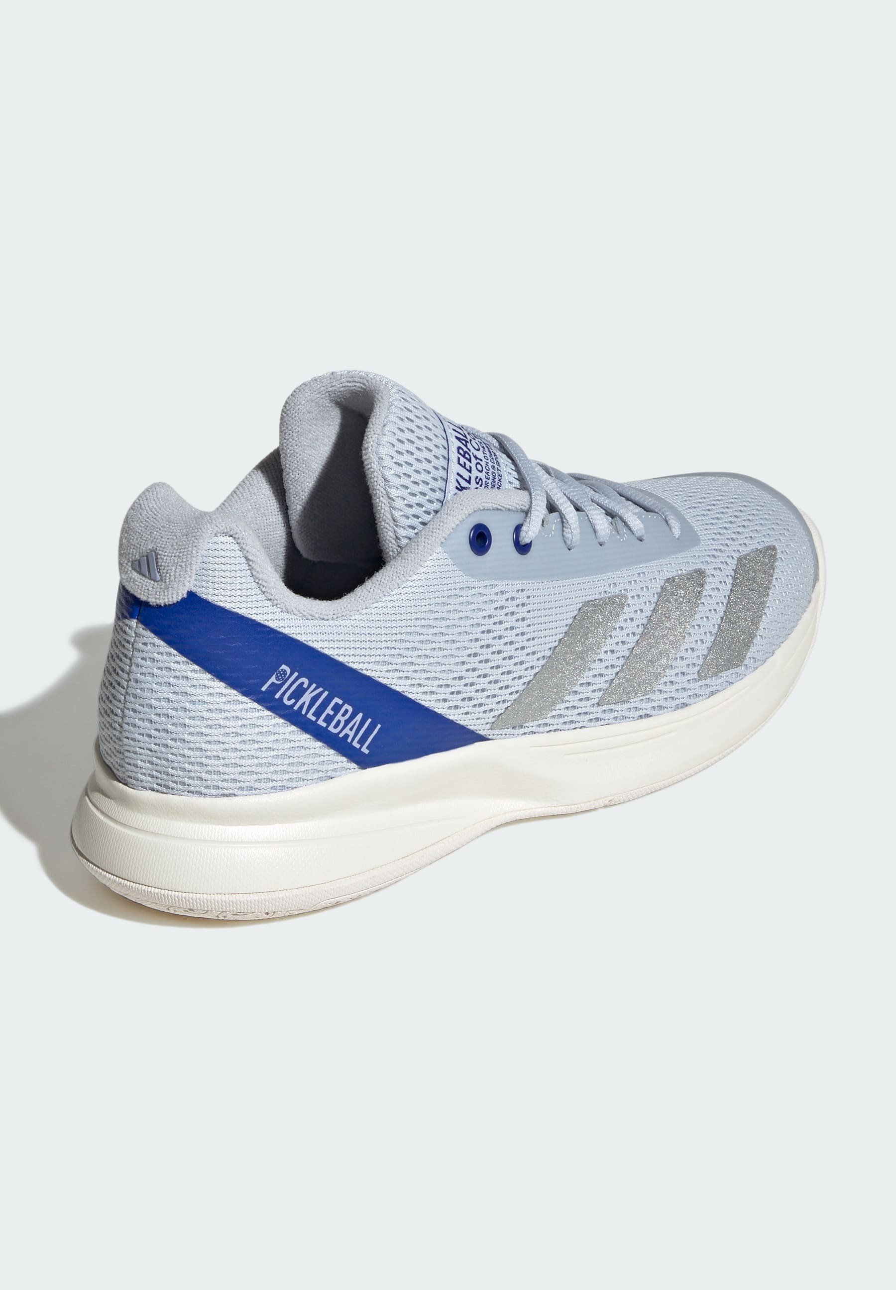 adidas Performance PICKLE - Chaussures de tennis multicourts - bleu halo argent métallisé bleu clair