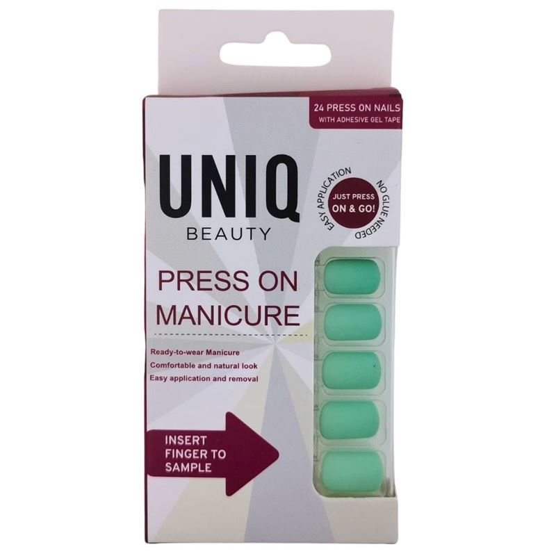 UNIQ Umjetni nokti za nanošenje klikom/prešavanjem – 24 komada