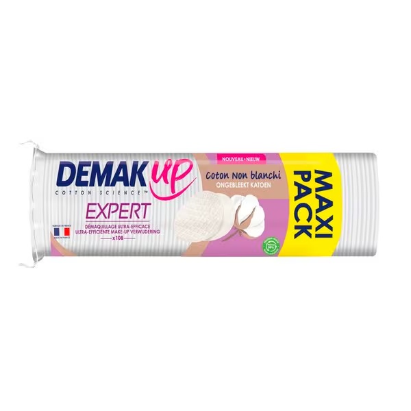 Demak'Up Expert bombažne blazinice<br>108 kosov