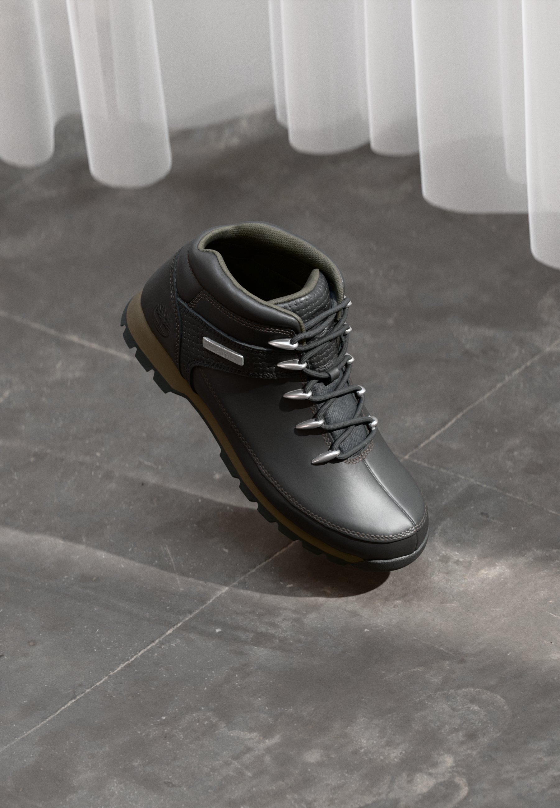Timberland EURO SPRINT - Stivaletti stringati - nero/marrone scuro