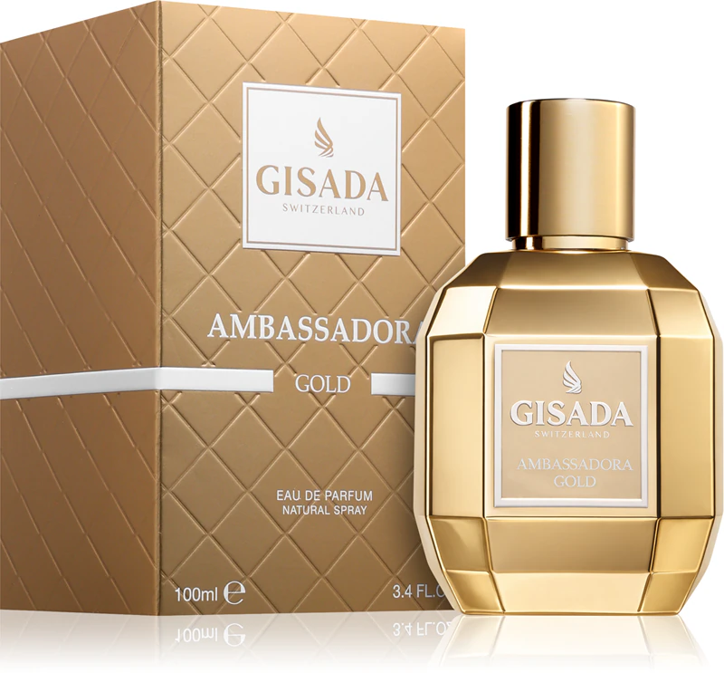 Gisada Ambassadora Gold Eau de Parfum para mulheres