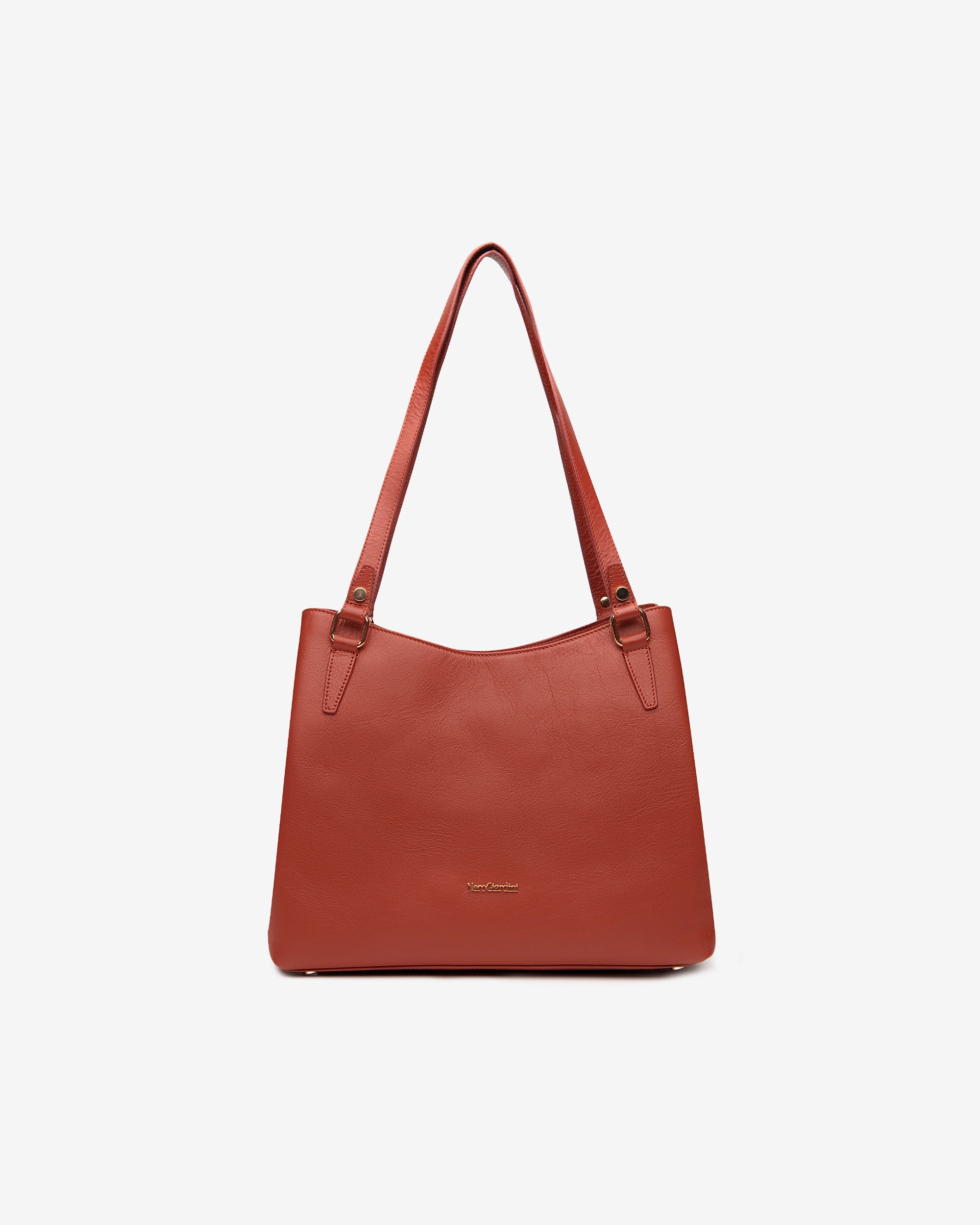  Damen-Schultertasche aus Leder