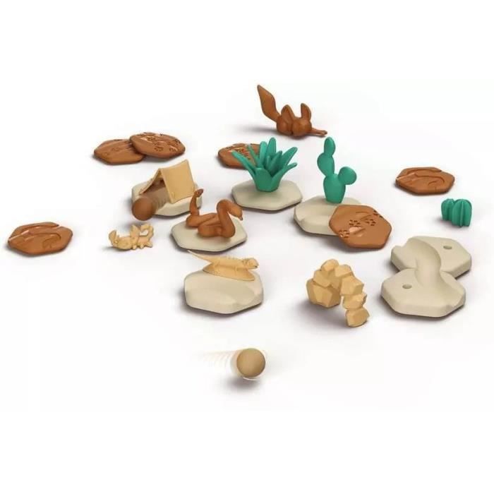 Gravitrax Junior - My Desert 33-Piece Expansion Set - Marble Run - Creative Construction Game - Ravensburger - Ages 3+