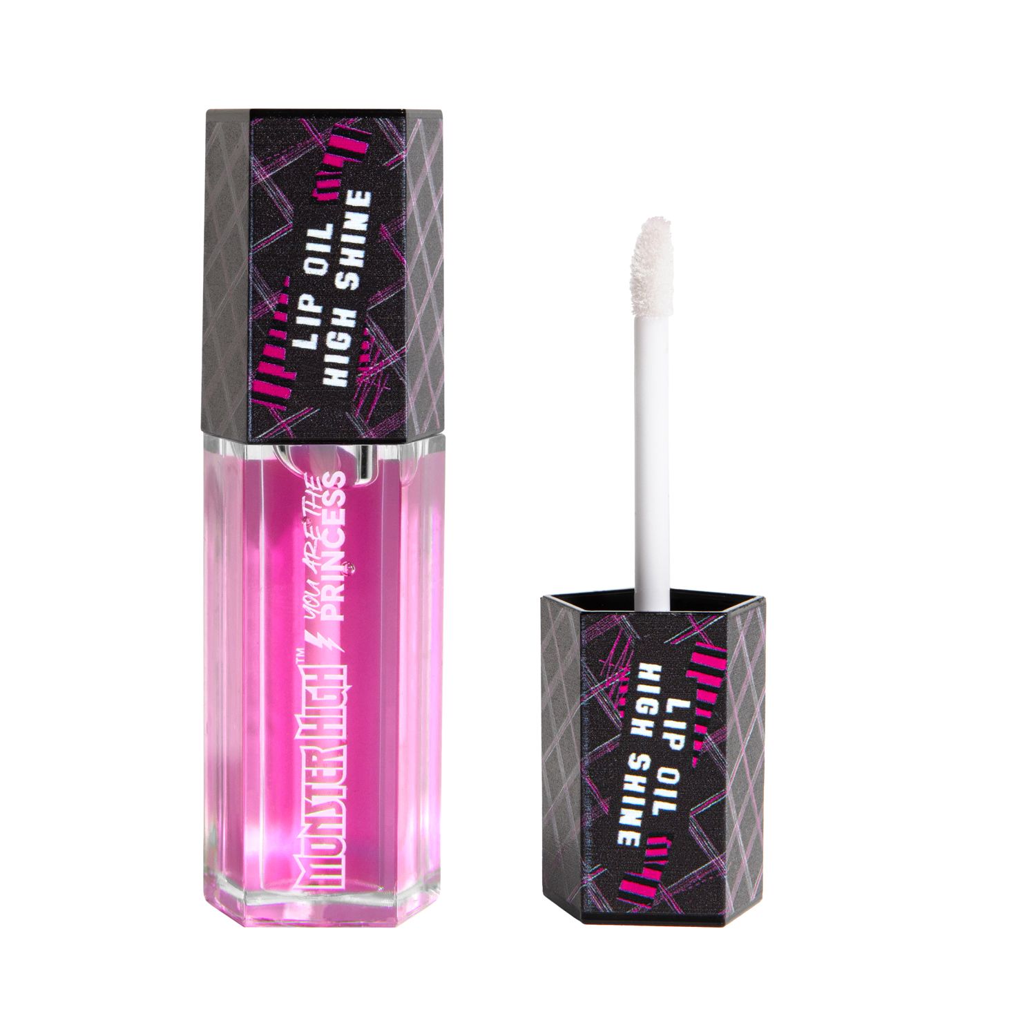 „Monster High™“ lūpų aliejus „High Shine Pink Coffin“ Lūpų blizgiai ir blizgesiai