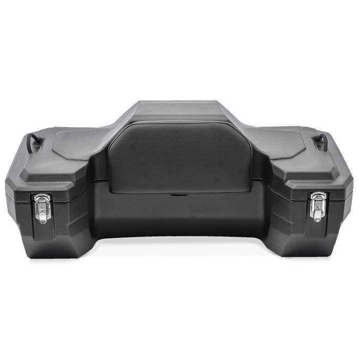 Bagtecs QT3 82L Top Case for Quad/ATV - Black Waterproof Rear Trunk with Backrest