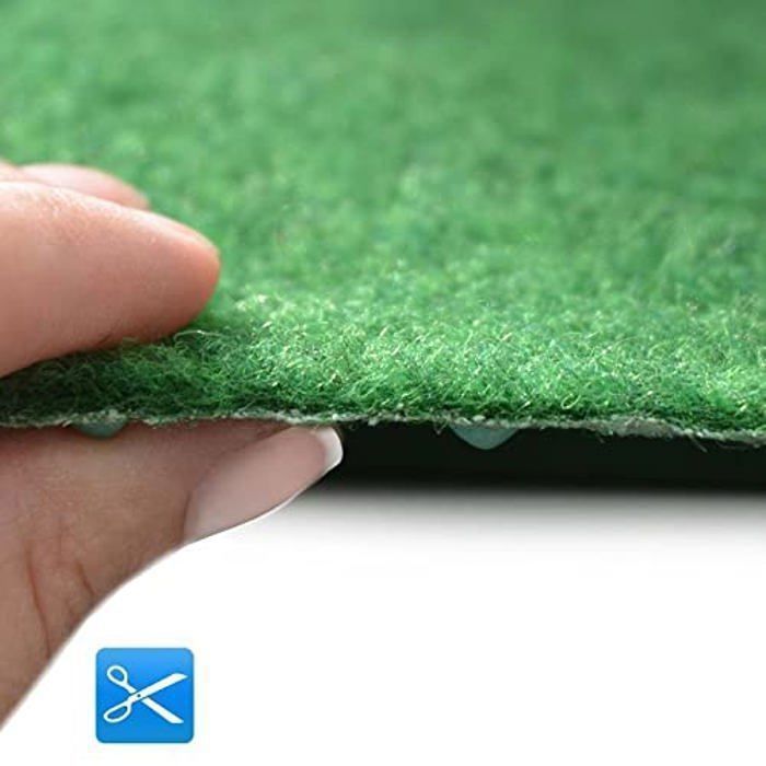 Grama sintética Farbwunder Pro Green em rolo, 133 x 200 cm