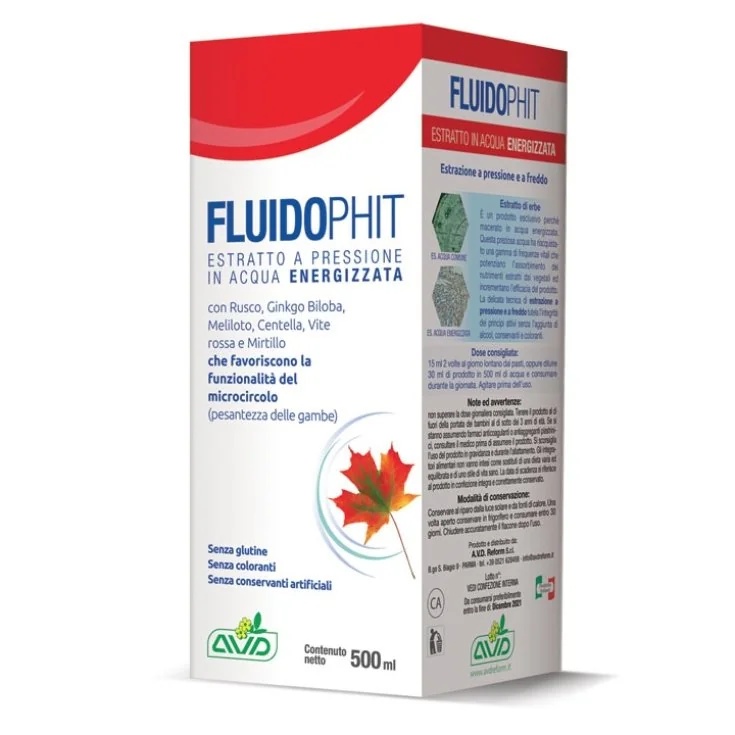 FLUIDOPHIT Fluidophit 500ml Microcirculatoir welzijn