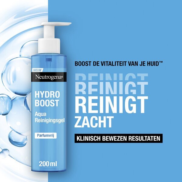 Neutrogena Hydro Boost Aqua gel za čišćenje lica 200ml - Za sve tipove kože i osjetljivu kožu