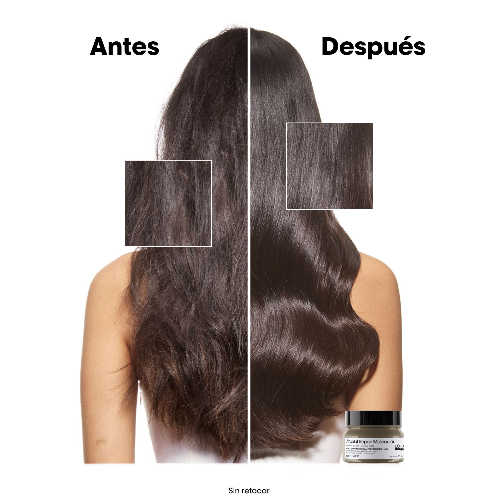 Serie Expert Absolut Repair Molekularna maska Profesionalne frizerske maske