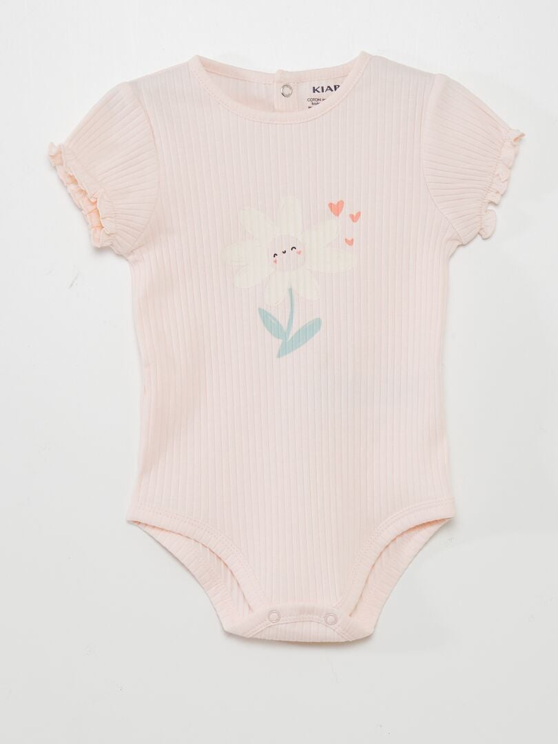 Body de manga corta - ROSA