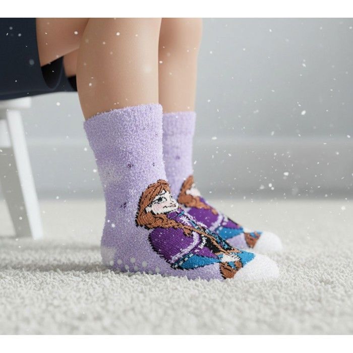 Calcetines antideslizantes Disney Frozen para niños (paquete de 4) 1347X4ABS