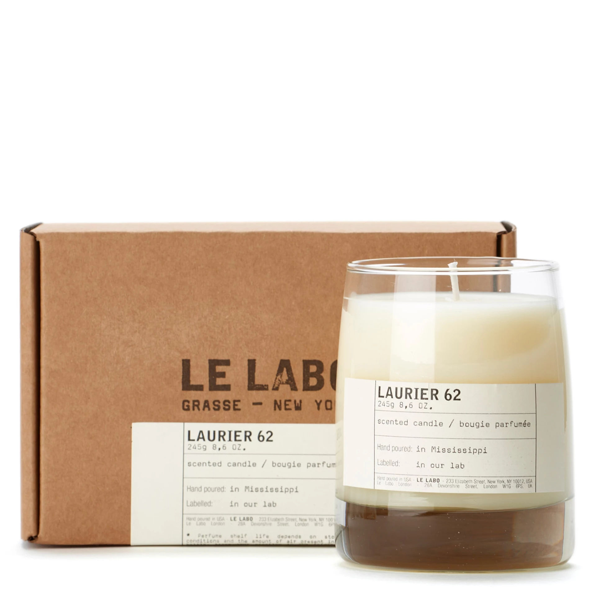 Laurier 62 - Klasična svijeća 245 g - Le Labo