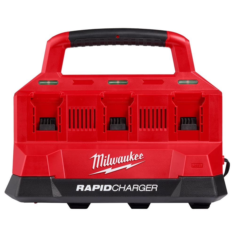 Carregador rápido de 6 estações MILWAUKEE PACKOUT™ M18PC6