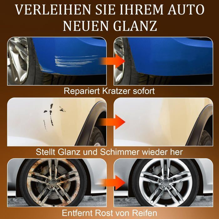 2-Piece Rust Converter, Anti-Rust Metal Spray, Rust Remover Spray, Car Rust Remover Spray, for Metal, Car