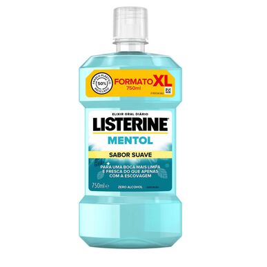 Listerine Menthol Elixir Jemná příchuť 750 ml 750 ml