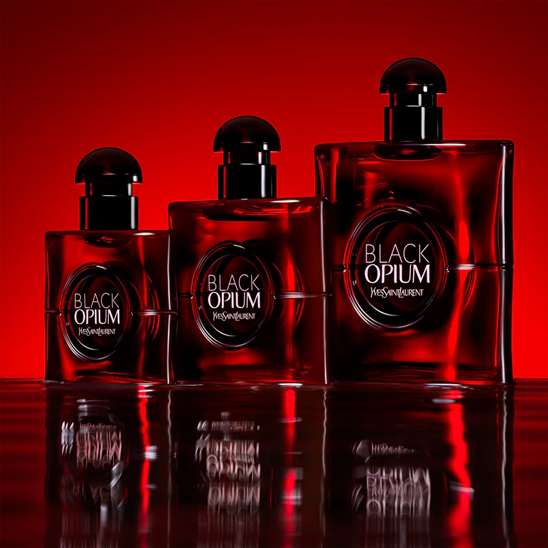 Yves Saint Laurent Black Opium Over Red Eau de Parfum para Mulheres