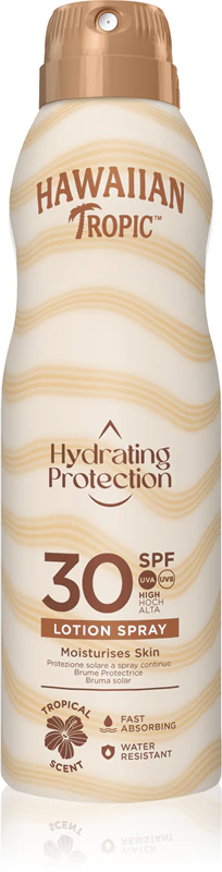 Hawaiian Tropic Hydraterende Beschermingslotion Spray spray do opalania SPF 30