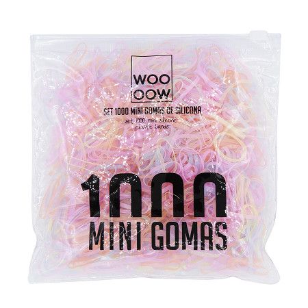 1000 mini silikoninių trintukų rinkinys Priedai