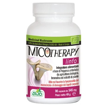 Mycotherapie Mycotherapy Linfo 90 capsules Voedingssupplement voor drainage