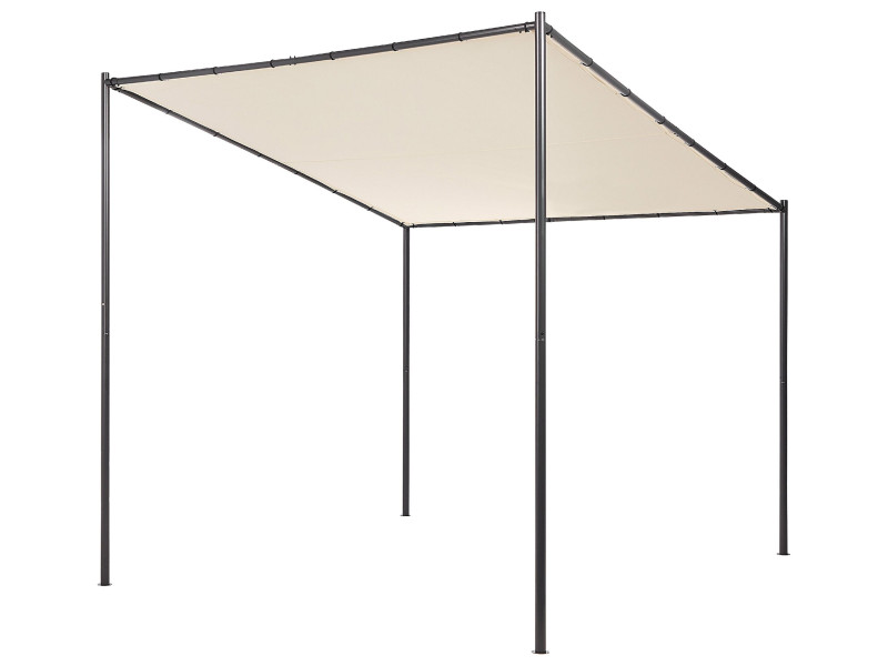 Pawilon ogrodowy altana 282 x 294 cm beżowy