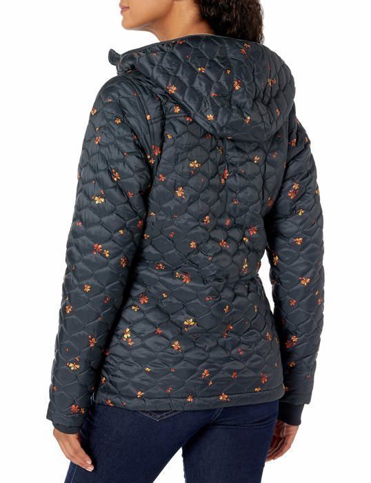 Doudoune Essentials - AE-W-FW20-OTW-172-NVYPF-Large - Amazon Doudoune Legere et Impermeable avec Doublure Sherpa Femme
