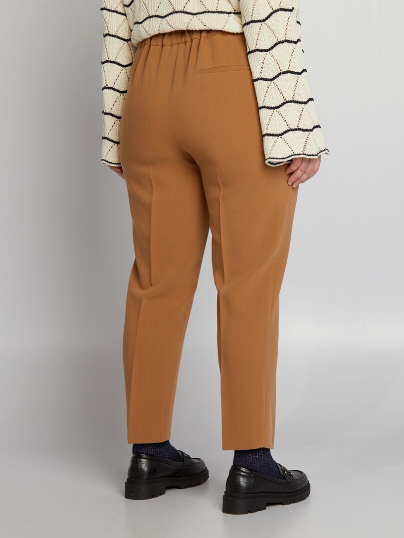Rechte broek - BEIGE