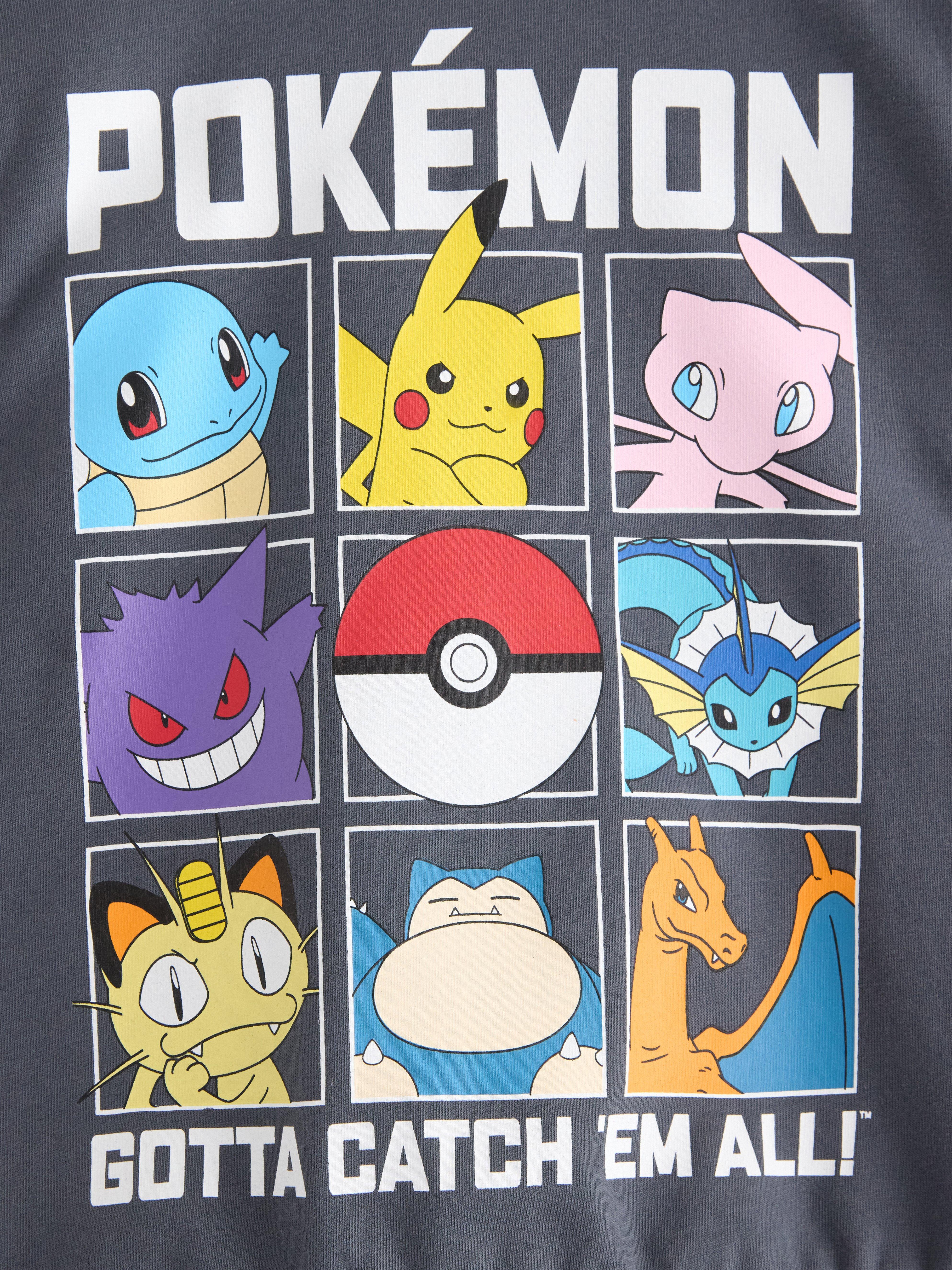 Sudadera Pokémon gris oscuro