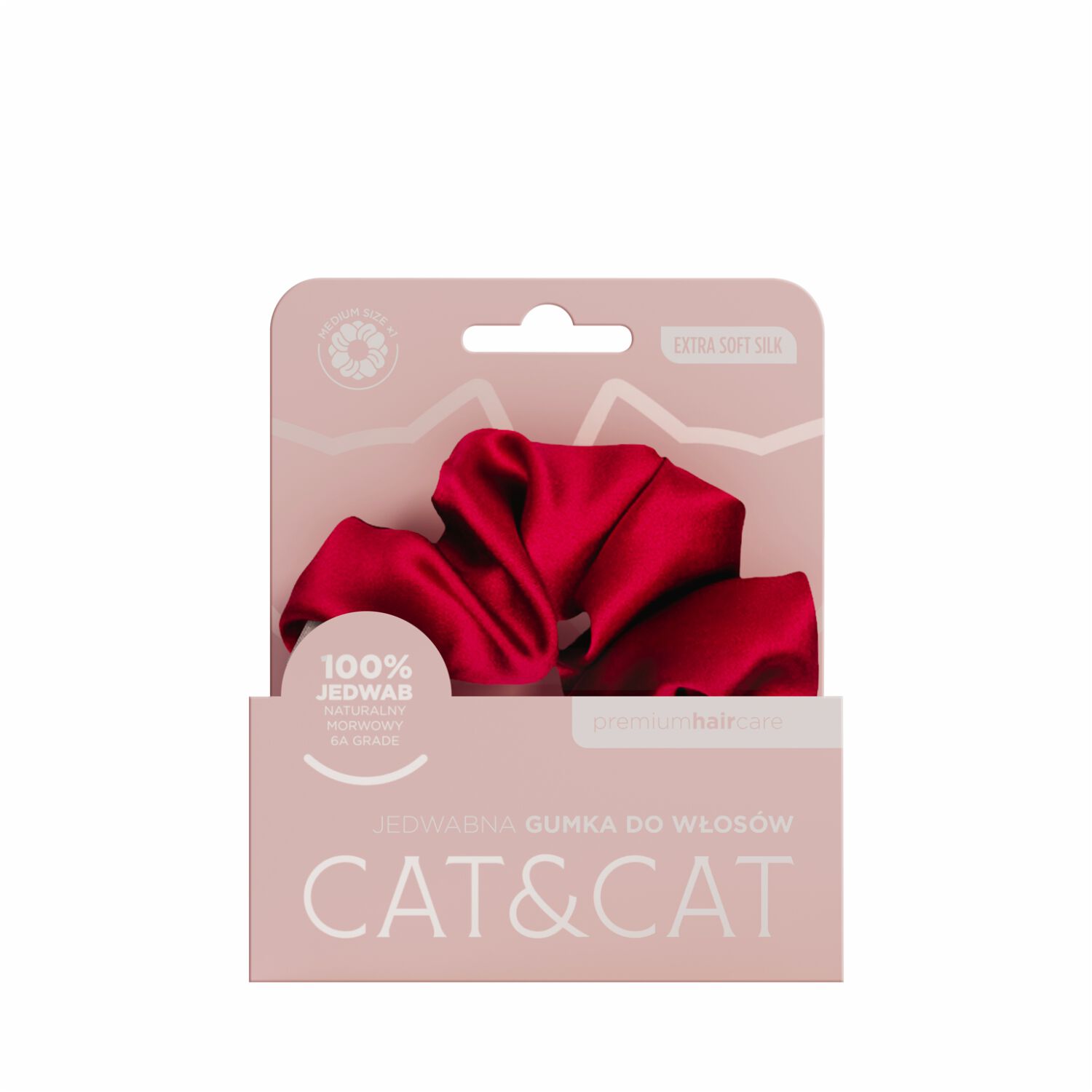 Chat et soie pour chat