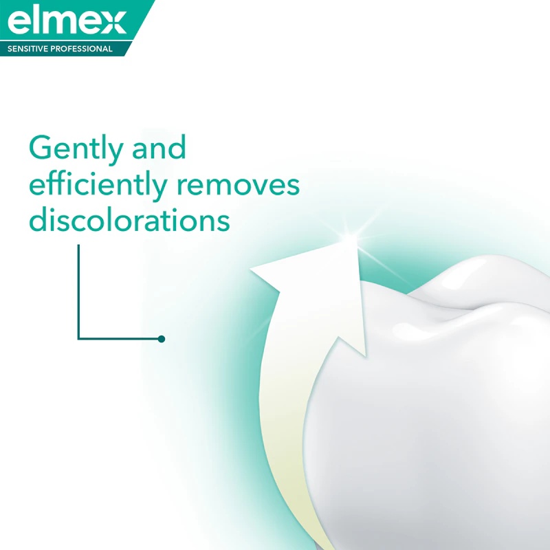 Elmex Sensitive Professional Gentle Whitening medicīniskā ierīce balinoša zobu pasta jutīgiem zobiem