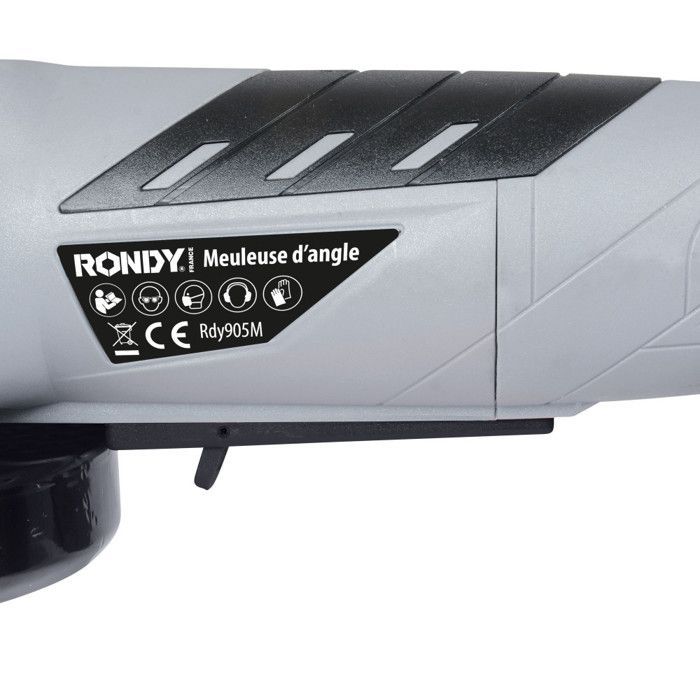 125 mm 900W haakse slijper + 3 slijpschijven