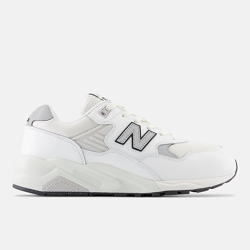 Homme 580 - White with sea salt and silver metallic