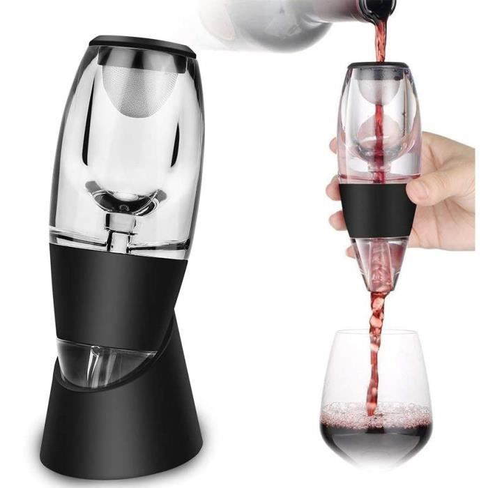 Aireador de vino, vertedor, aireador decantador de vino tinto, decantador mágico, decantador de vino con filtro, accesorio para vino tinto