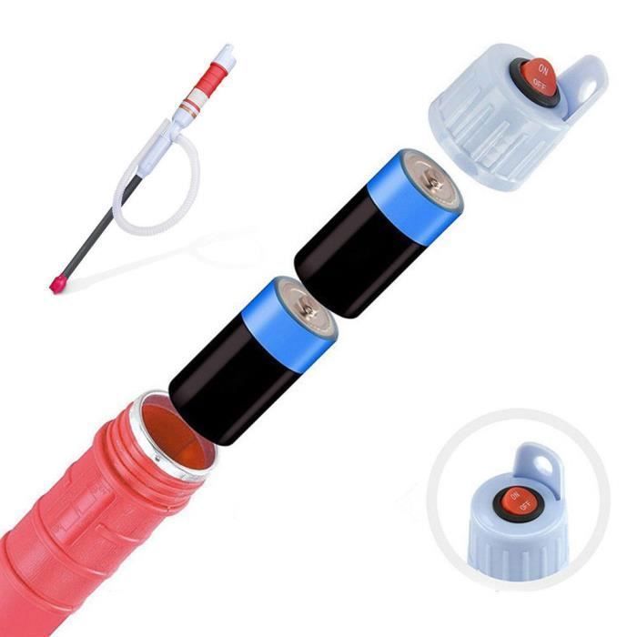 BOBLOV Electric Siphon Pump. Electric submersible pump for liquids, battery operated (pump capacity: 8L/min)