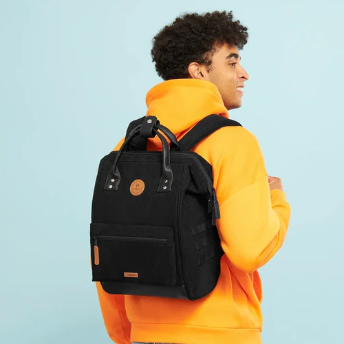 Cabaia Adventurer Medium Brighton Zwarte Rugzak