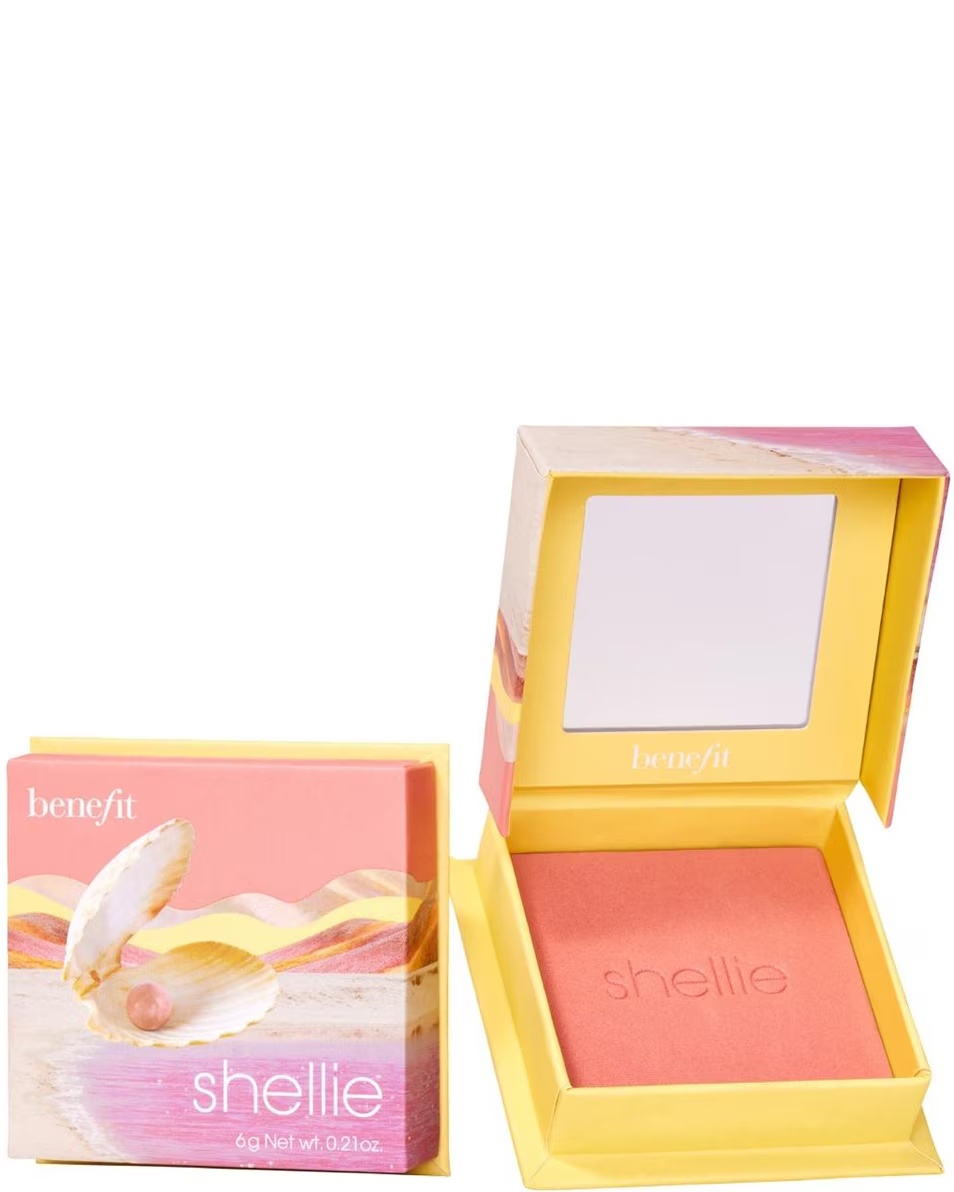 BENEFIT COSMETICS KUTIJU PUDERA SHELLIE WANDERFUL WORLD RUMENILO U PUDERIMA