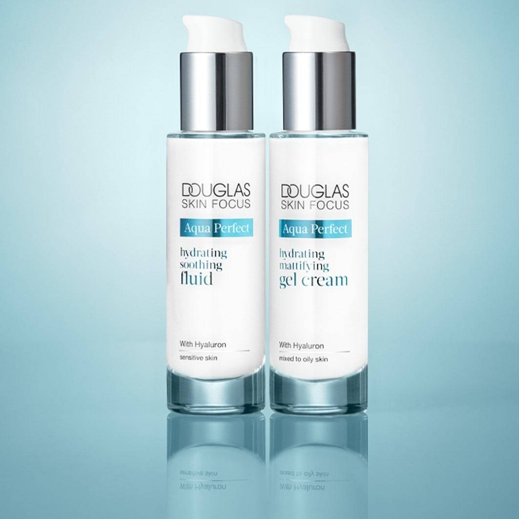 Douglas Collection Gesichtscreme Skin Focus Aqua Perfect Feuchtigkeitsspendende, mattierende Gelcreme - 50 ml