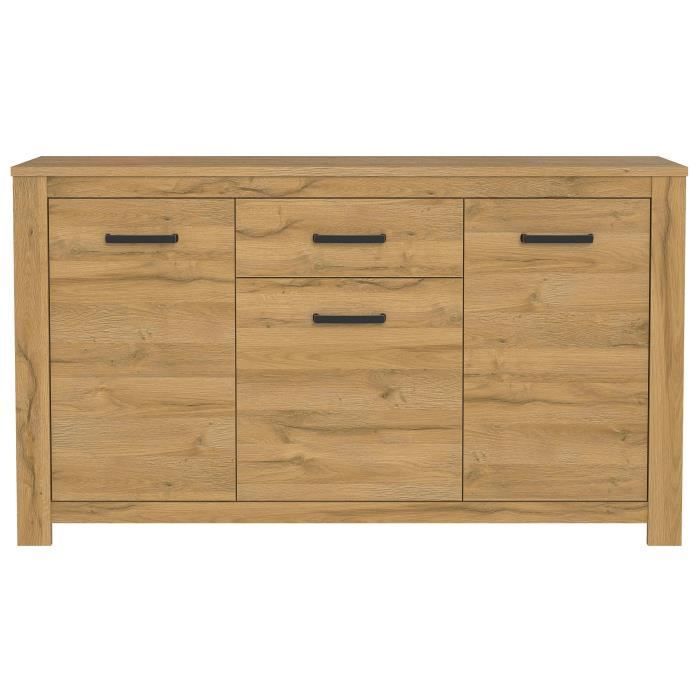 Matala senkki - Vanhennetun tammen viimeistely - Klassinen - HAVANNA - L 161 cm