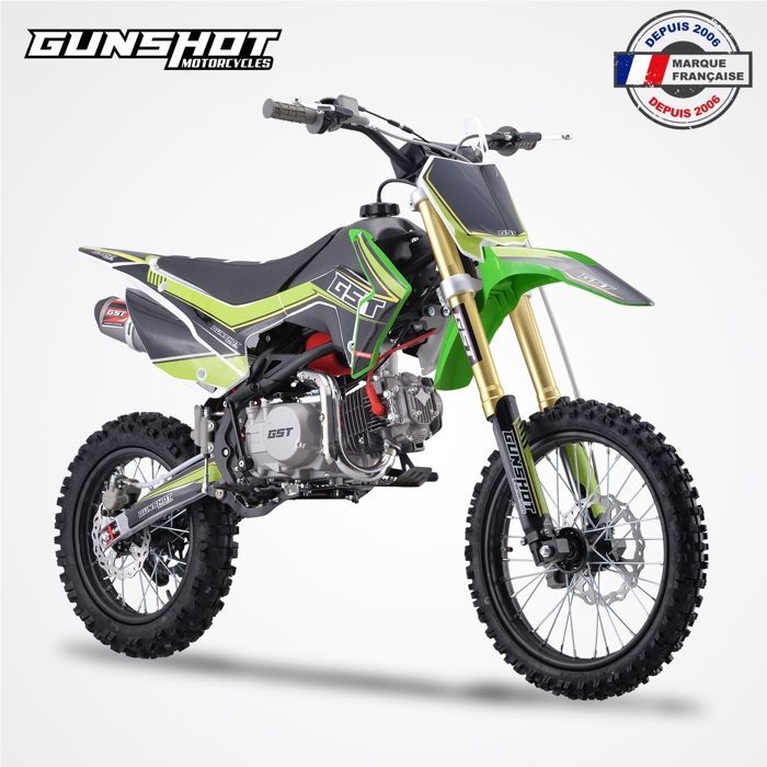 Moto de cross 150 / Pit Bike GUNSHOT 150 FX / 17/14 / Vert